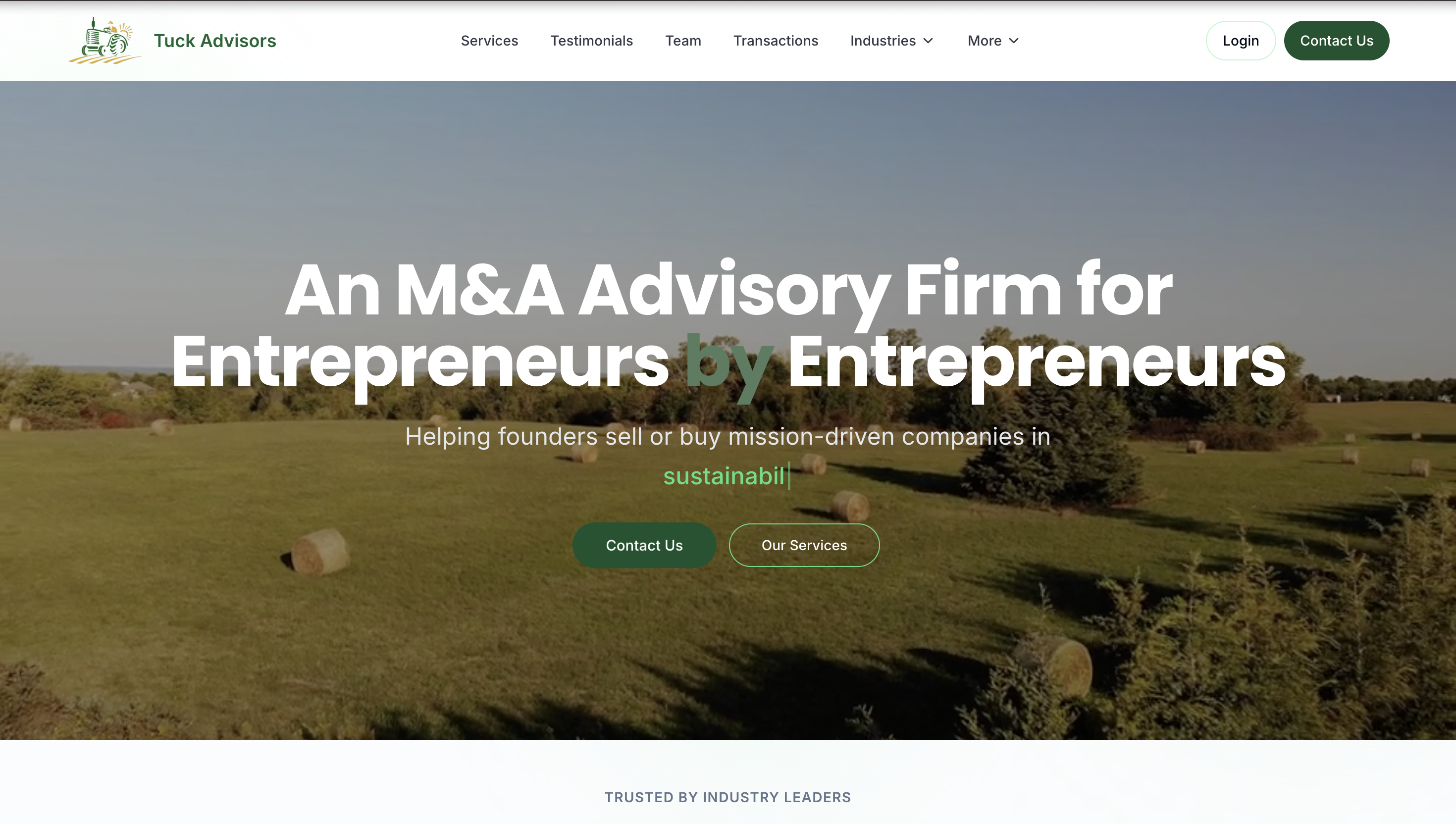 Tuck Advisors preview